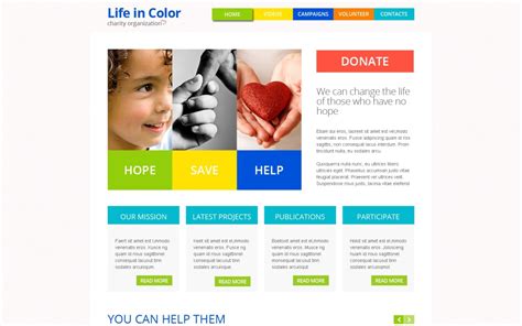 charity website templates|HTML Charity Website Templates from ThemeForest.